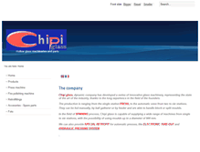 Tablet Screenshot of chipiglass.com